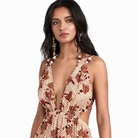 Ulla Johnson Aralyn Cotton / Viscose Halter Dress M - Picture 2 of 13